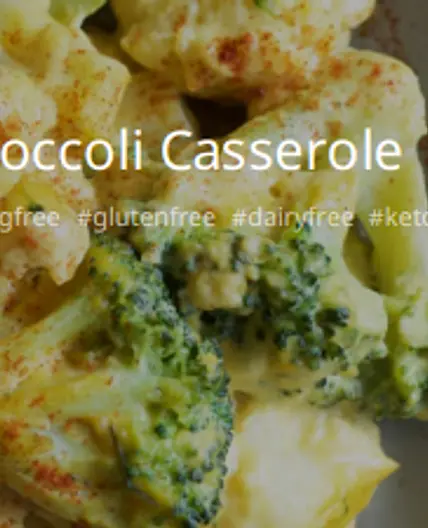 Cheesy Cauliflower & Broccoli Casserole