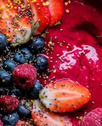 Berry Beet Smoothie Bowl No Nuts