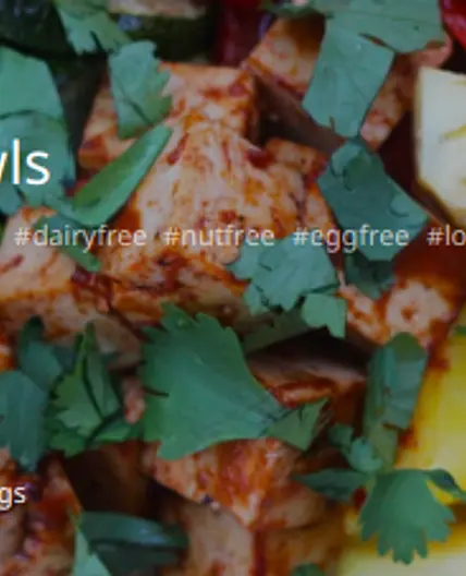 Hawaiian BBQ Tofu Bowls