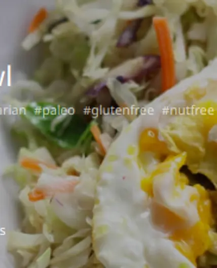 10 Minute Cabbage Bowl