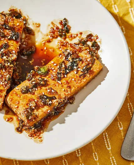 Korean-Style Spicy Braised Tofu