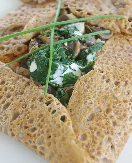Savoury Buckwheat Crepe