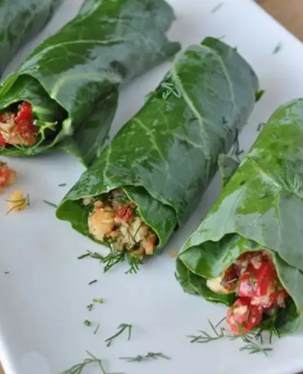 Collard Dolmate Wraps