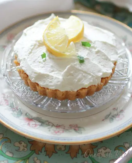 Lemon Cheesecake Mousse For One