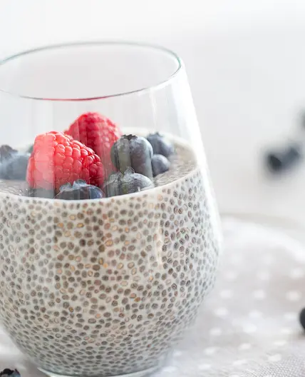 Berry Chia Breakfast Pudding
