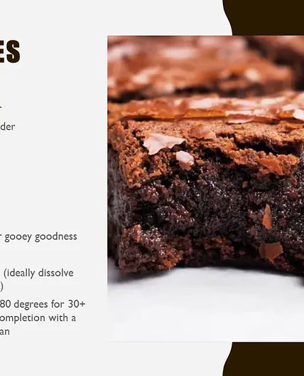 Vegan brownies