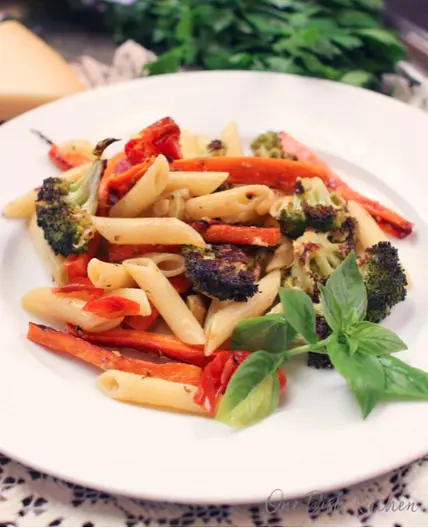 Pasta Primavera For One