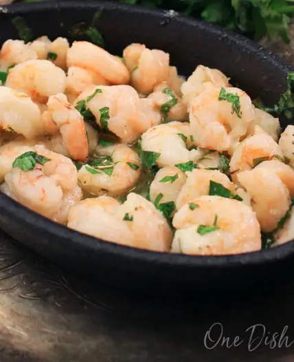 Baked Shrimp For One