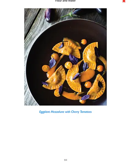 Eggplant Mezzulane with cherry tomatoes