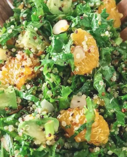 Kale, Mandarin & Mint Salad