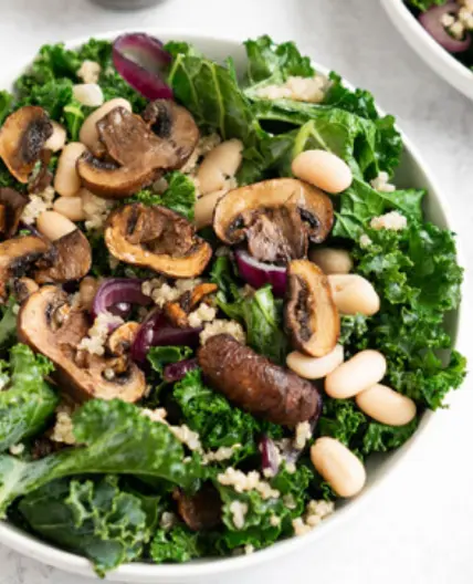 Kale & Mushroom Salad