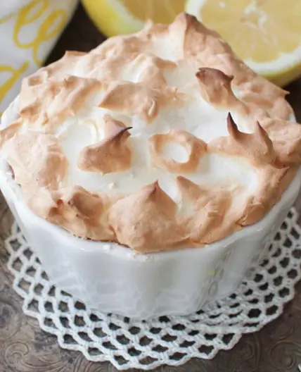 Classic Lemon Meringue Pie For One