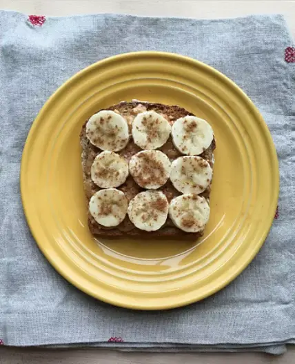 Peanut Butter-Banana Cinnamon Toast