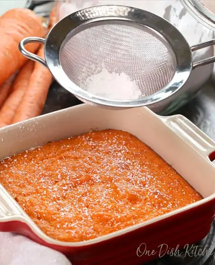 Carrot Soufflé For One