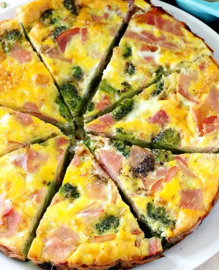 Ham and Veggie Frittata