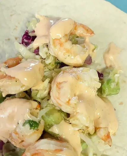 Cajun Cilantro-Lime Shrimp Tacos