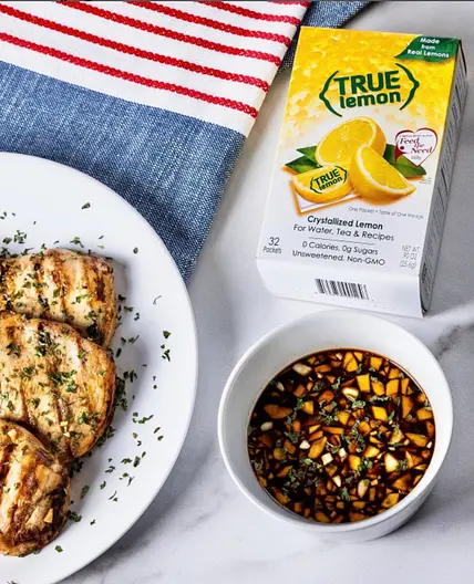 True Lemon Basil Grilled Chicken