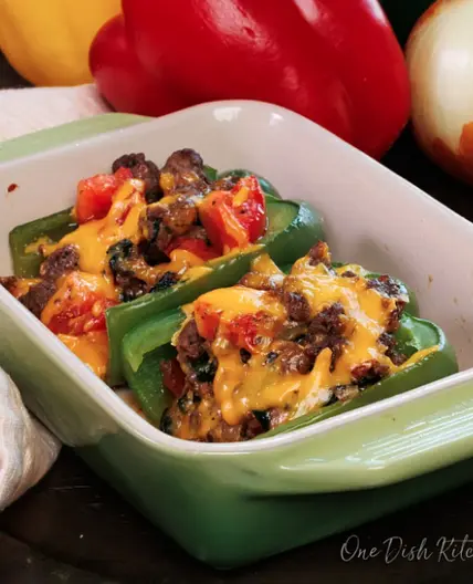 Stuffed Peppers For One