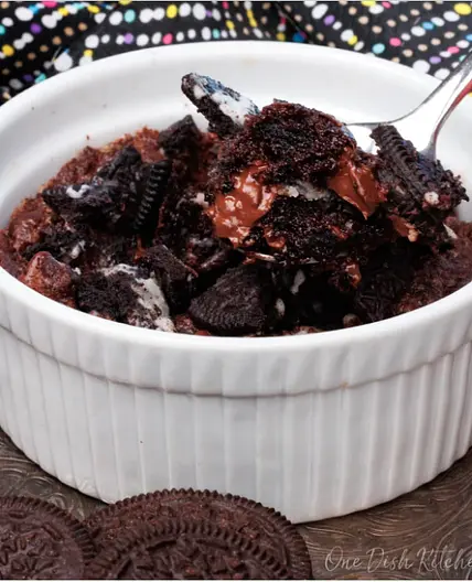 Oreo Brownie For One