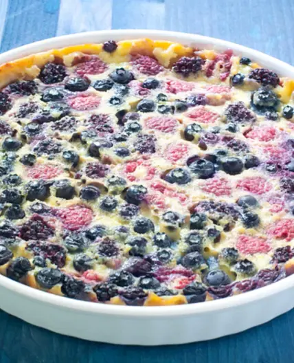 Blueberry Clafoutis