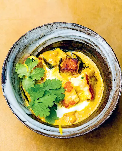 PANEER, AUBERGINE, CASHEWS