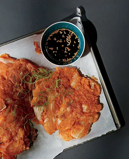 KIMCHI JEON
KIMCHI PANCAKES