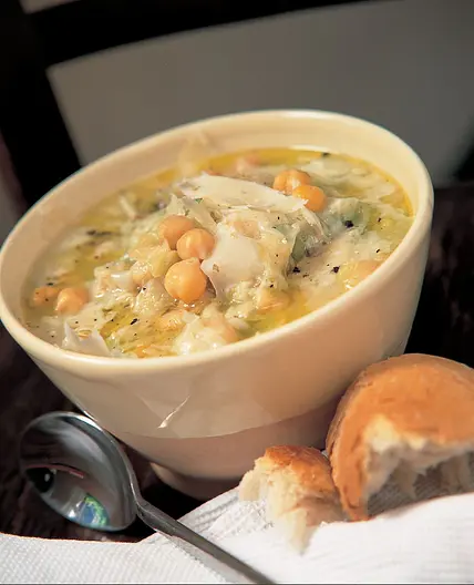 Chickpea & Leek Soup