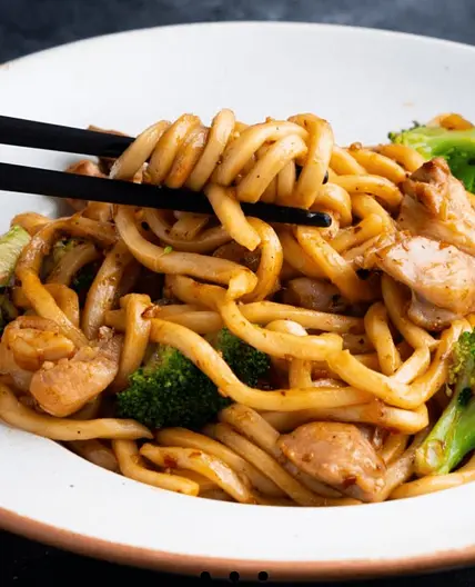 Spicy Sichuan Pepper Chicken Noodles