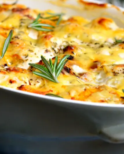 The Keto Guide - Chicken Bacon Ranch Casserole