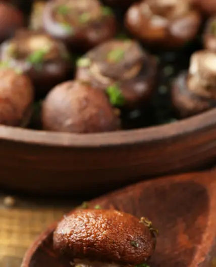 The Keto Guide - Buttery Mushrooms