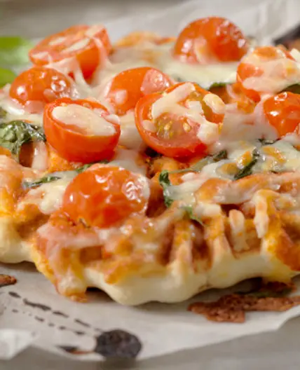 The Keto Guide - Pizza Chaffles