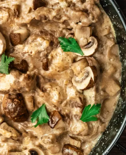 The Keto Guide - Beef Stroganoff