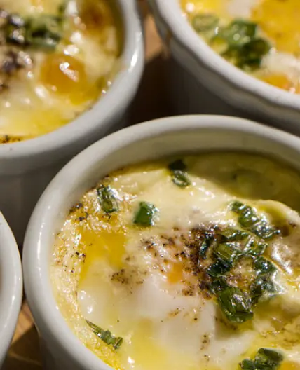 The Keto Guide - Baked Eggs