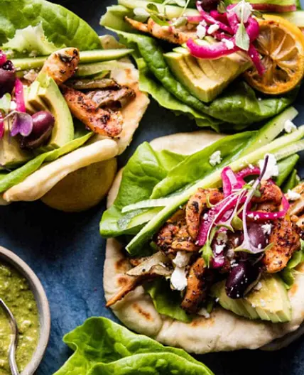 The Keto Guide - Chicken Lettuce Wraps