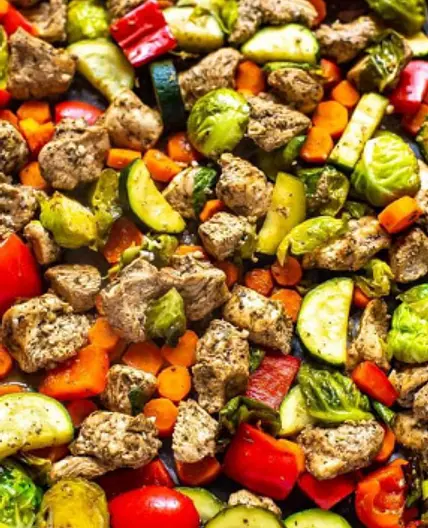 The Keto Guide - Sheet Pan Balsamic Vinegar