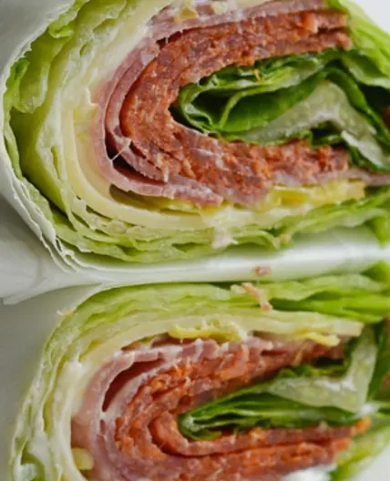 The Keto Guide - Italian Sub Wrap