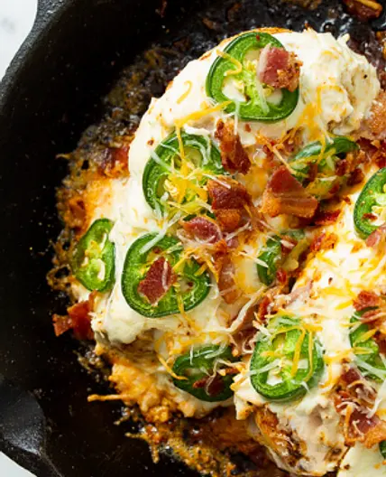 The Keto Guide - Jalapeno Popper Chicken