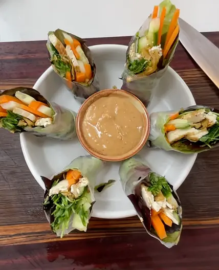 Veggie Rice Rolls