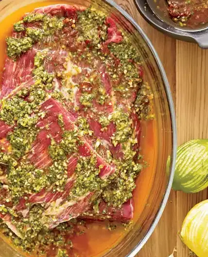 Spicy Thai Marinade with Basil and Cilantro