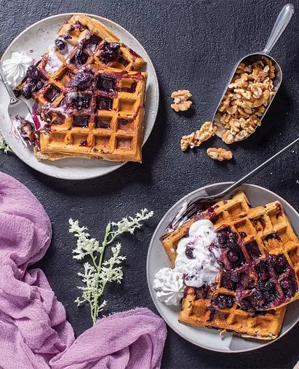 Brown Butter
BLUEBERRY WAFFLES