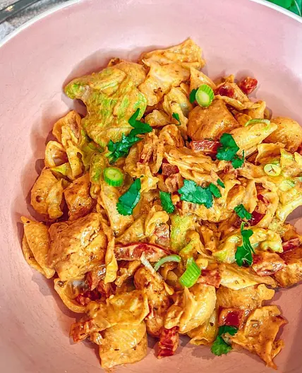 BBQ Fajita Pasta Salad
