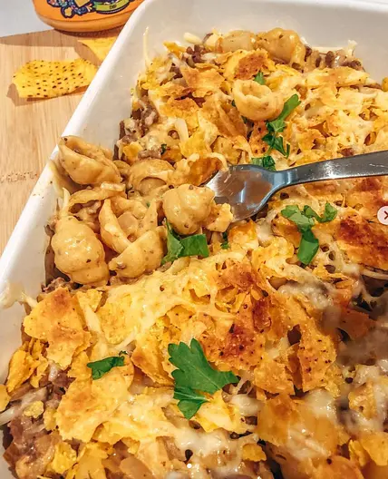 Nacho Cheesy Beef Pasta