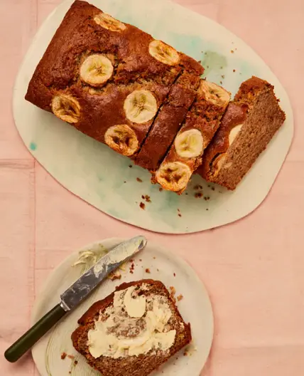 Tahini Banana Bread