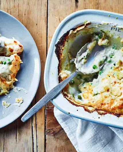 Low-carb fish pie