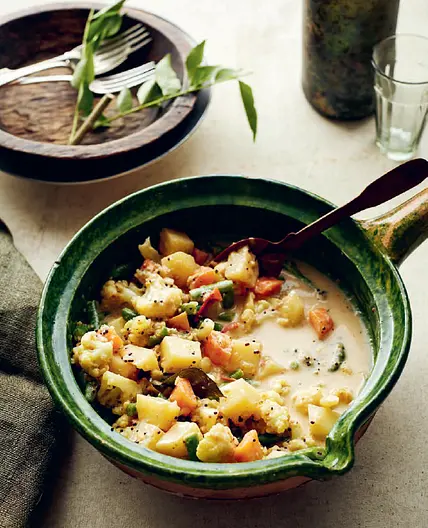 KERALA VEGETABLE KURMA  South Indian Vegetable Kurma