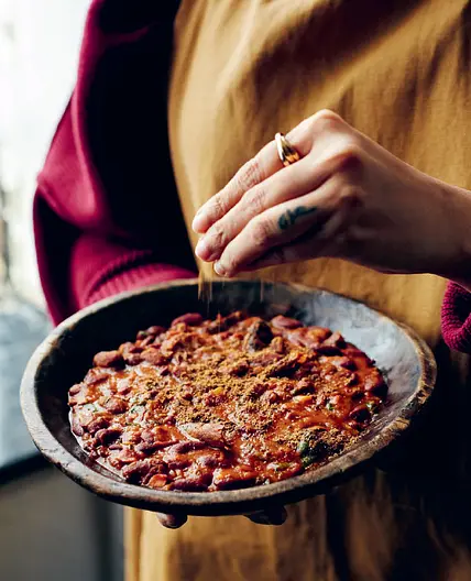 PUNJABI RAJMA MASALA Kidney Bean Curry with Cardamom, Ginger & Chilli
