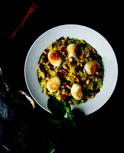 Fancy Yellow Rice Kaha Bath
