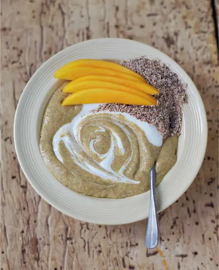 FRUIT SOUPS – GINGER TEA & MANGO