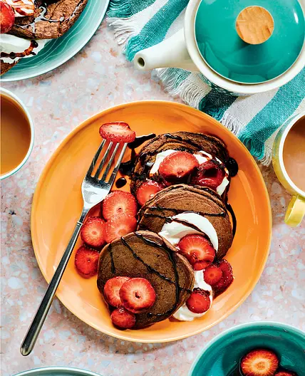 CHOCOLATE PANCAKES