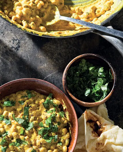 Coconut-Curried Black-Eyed Peas